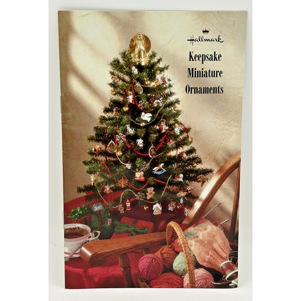 1989 Hallmark Dream Book Keepsake Miniature Ornaments Collection SKU PB18